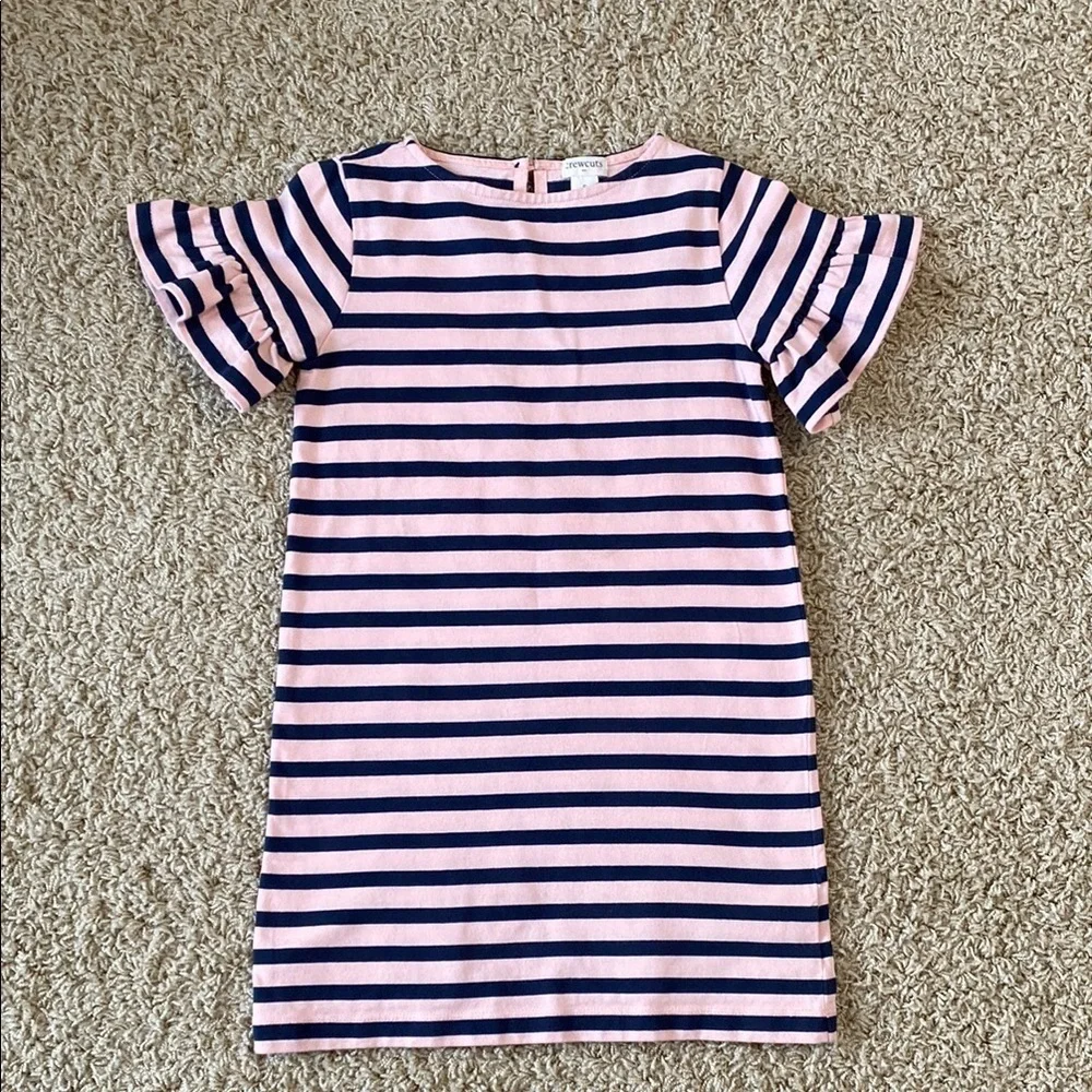 Crewcuts | Girls Ruffle Sleeve Dress